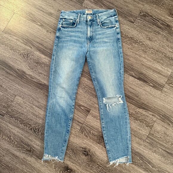 Mother The Looker Ankle Step Fray in Exposed Secret Sister - Picture 1 of 9